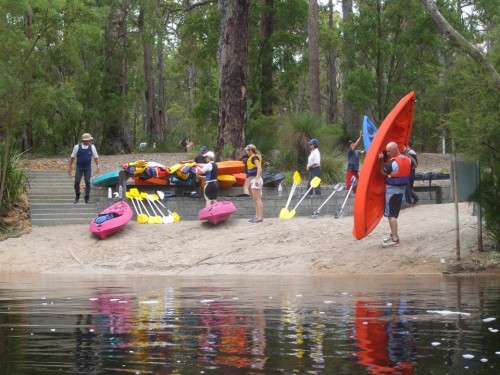 Draining The Canoes Of Water