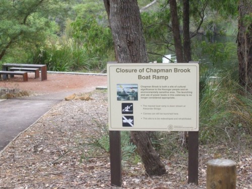 The Exit At Chapman Brook