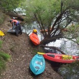 Launching Canoes Into The Blackwood River