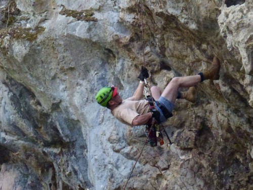 Markus Does A Vertical Moonwalk