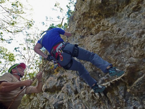 Markus Belays For Sarah