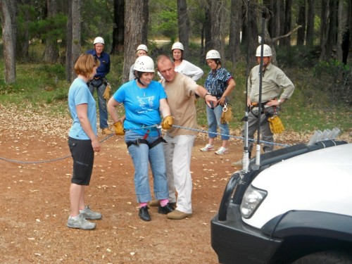 Pull the car Kerri-Anne!