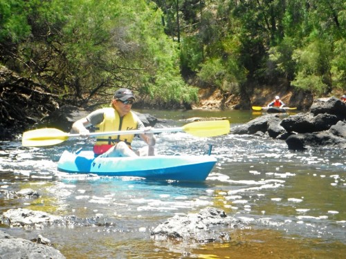 Vince shows his best stroke