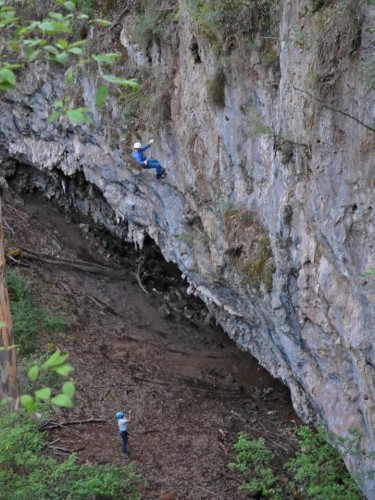 Rope. I can't see my rope