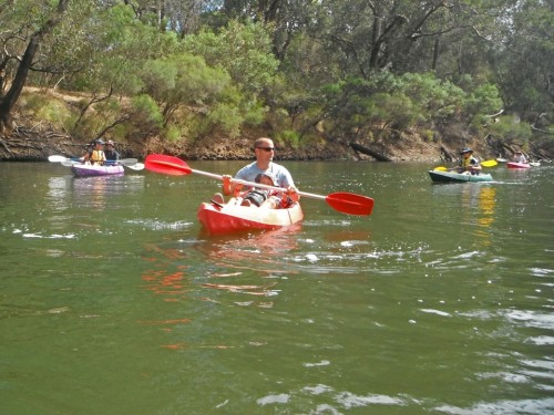 Finn does the Paddle Press