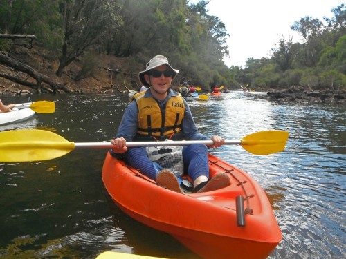 Bernie cruises in joy mode