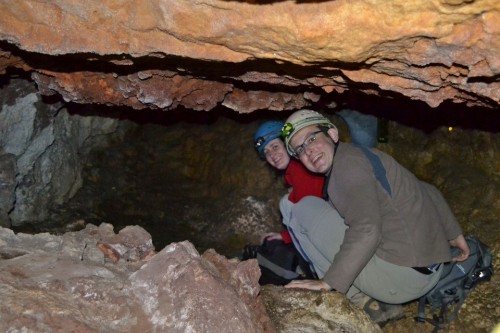 Doris and Bernie are happy in their new cave