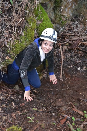 Kathryn Likes This Cave Too