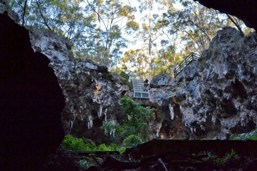View Out From Bride Cave