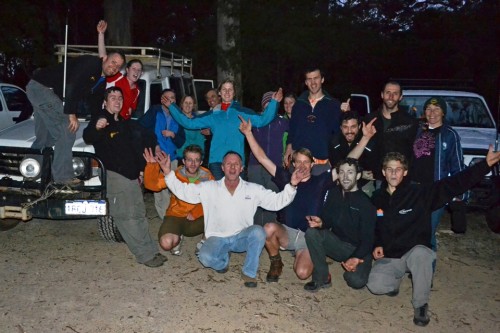 End of an action packed day