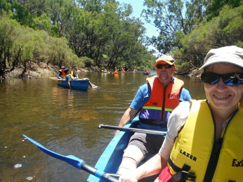 Canoes rule the Blackwood