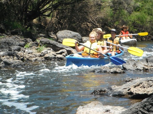 Who said only oldies kayak?